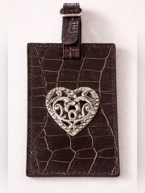 LEATHER LUGGAGE TAG